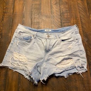jean shorts